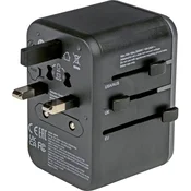 VERBATIM Univerzalni potovalni adapter 61W USB-C & 3 USB-A UTA-04, 49546