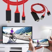 Cool Mango HDMI povezovalni kabel za telefon Android za TV in računalnik, 1 m za video vsebine