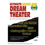 ULTIMATE MINUS ONE DREAM THEATER +CD TAB