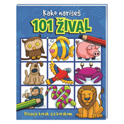 Mladinska Knjiga Kako narišeš 101 žival