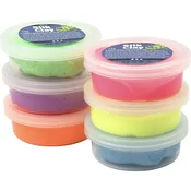 Silk Clay Neon modelirna masa - 6 x 14 g (79140)