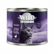 Wild Freedom Senior Wild Hills raca & piščanec - Varčno pakiranje: 12x200 g