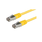 Value S/FTP (PiMF) Patch Cord Cat.6, yellow 10 m