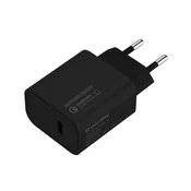 COLORWAY AC Charger Power Delivery Port USB Type-C 20W V2 crno