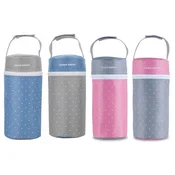 CANPOL Cinija sa kašikom za bebe 31/406 350 ml roze