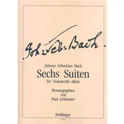 BACH J.S..SECHS SUITEN CELLO SOLO/VON GRUMMER