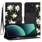 Etui Techsuit FlipCraft za Xiaomi 13T/13T Pro - flowers of the dawn