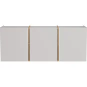Kremno bela omara za hodnik 138x55x29 cm Libbiano – Germania
