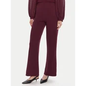 Rinascimento Hlače iz tkanine CFC0125304003 Bordo rdeča Regular Fit