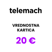 Telemach vrednostna kartica 20 EUR