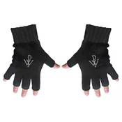 Rokavice brez prstov POWERWOLF - PW LOGO - RAZAMATAZ - črne - FG076