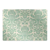 Decormat Podloga za zaščito tal Green damask 120x90 cm 2 cm