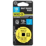 8 kom - Gotova Návazec Matrix MXC-3 18” Navoji za mamac 0,20mm/Vel. 12