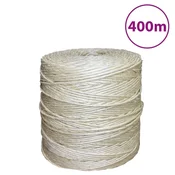 Vidaxl Vrv iz 100 % sisala 3 mm 400 m