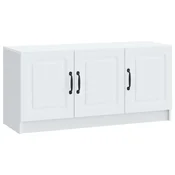 Vidaxl TV omarica Bela 99 x 34,5 x 47 cm Inženirski les