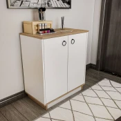 Hanah Home Konzolni sto Nüanse, 72x83.1x42 cm, Beli