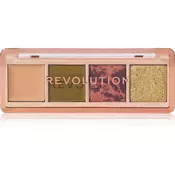 Makeup Revolution Icon Edit paleta sjenila za oči nijansa The Eternal Green Palette 2.8 g