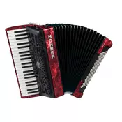 HOHNER BRAVO III 120 RDEČA HARMONIKA NEW BELLOW S TORBO