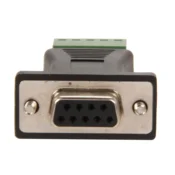 StarTech.com RS422 RS485 Serial DB9 -> Terminal Block Adapter Crno