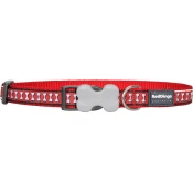 Red Dingo Odsevni ovratnik red, rdeča S