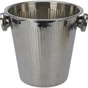 Gastro hladilna posoda za penino, nerjavno jeklo, rebrasta, 210 mm, dolžina: 240 mm, širina: 210 mm