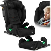 Northix Mehki avtosedež Nukido Louis črn 15-36 kg ISOFIX