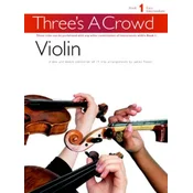 THREES A CROWD BOOK 1 VIOLIN TRIO