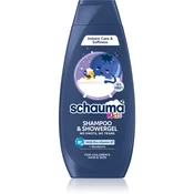 , Schwarzkopf Schauma Kids Blueberry Shampoo & Shower Gel 400 ml šampon za otroke
