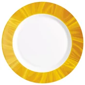 Bormioli Rocco plitev krožnik Careware 23,5 cm, rumen (6 kos)