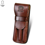 Princ Leather Futrola za tri olovke, Braon