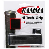 Gripovi za reket - zamjenski Gamma Hi-Tech Grip 1P - black