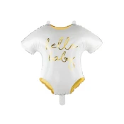 PartyDeco Balon iz folije - Hello baby 51 x 45 cm