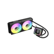 RAIDMAX DIGITAL LD240 ARGB BLACK sustav za vodenu hladenje s LCD zaslonom