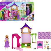Set za igru Disney Princess - Rapunzel lutka s tornjem