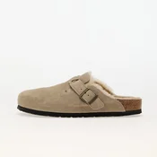 BIRKENSTOCK Nizki natikači Boston Leve  temno siva