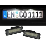 Mstyling LED osvetlitev registrske tablice z ohišjem VW Golf 4, Lupo, Passat..