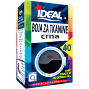 IDEAL Boja za tekstil, Crna