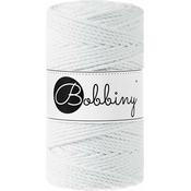 Bobbiny 3PLY Macrame Rope 3 mm Bela Vrvica