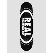 Real Team Classic Oval 8.25 Skateboard deska black
