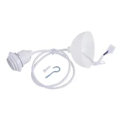 Rayher Električni kabel za visečo luč E27 bel 100 cm, (20633862)