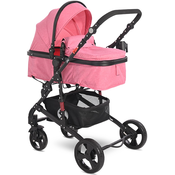 LORELLI BERTONI Kolica za bebe Alba Classic - Candy Pink (2022) (10021482189)