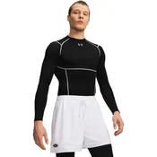 Moška majica Under Armour HG Elite Comp LS Ultimate Black/Reflective 3XL