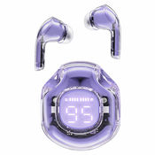 Earbuds brezžične bluetooth slušalke AceFast T8 - alfa purple