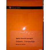 IPAVEC:ZGODNJI SLOVENSKI SAMOSPEVI-DODATEK TRANSPOZICIJA