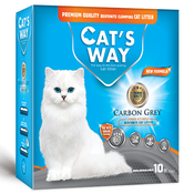 Cats Way posip za macke Box Carbon Grey Ultra Compact 10l