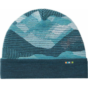 Smartwool Thermal Merino Reversible Cuffed Beanie Twilight Blue MTN Scape Samo jedna veličina