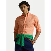 Polo Ralph Lauren Srajca 710B20512010 Svetlo oranžna Custom Fit