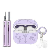 INF Zamenljivi/združljivi deli – Samsung Buds3/3pro ovitek z 3D metuljem Purple, (5000286866)