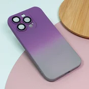 TERACELL Maska za iPhone 14 Pro 6.1 Rainbow Spring ljubicasto-siva