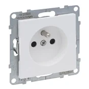 LEGRAND Vtičnica 2P+Z - - 16 A - 250 V~ - avtomatske sponke, BELA SUNO